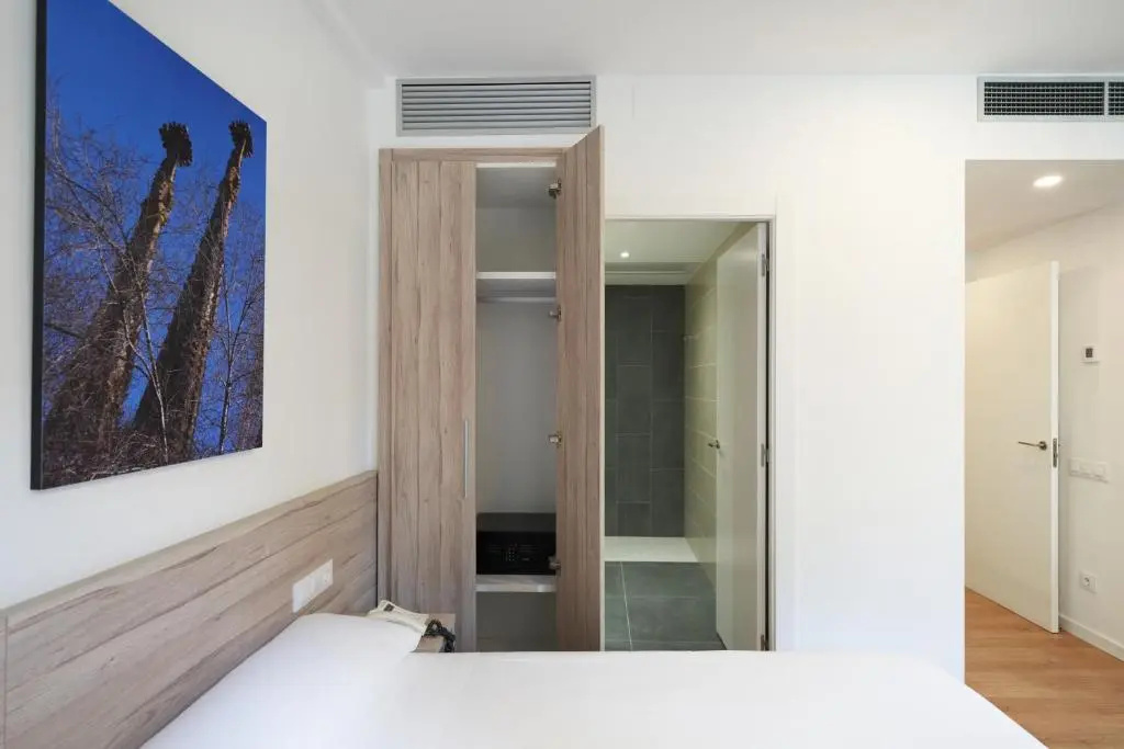 Aparthotel Augusta Barcelona - Chambres