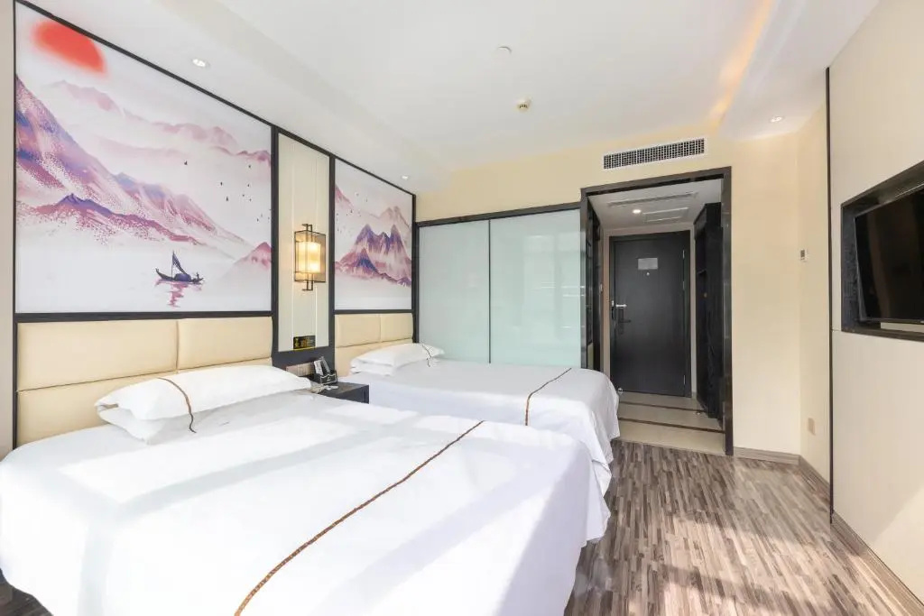 Yiwu Luck Bear Hotel - Chambres