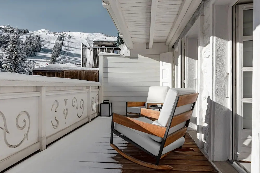 White 1921 Courchevel - Chambres