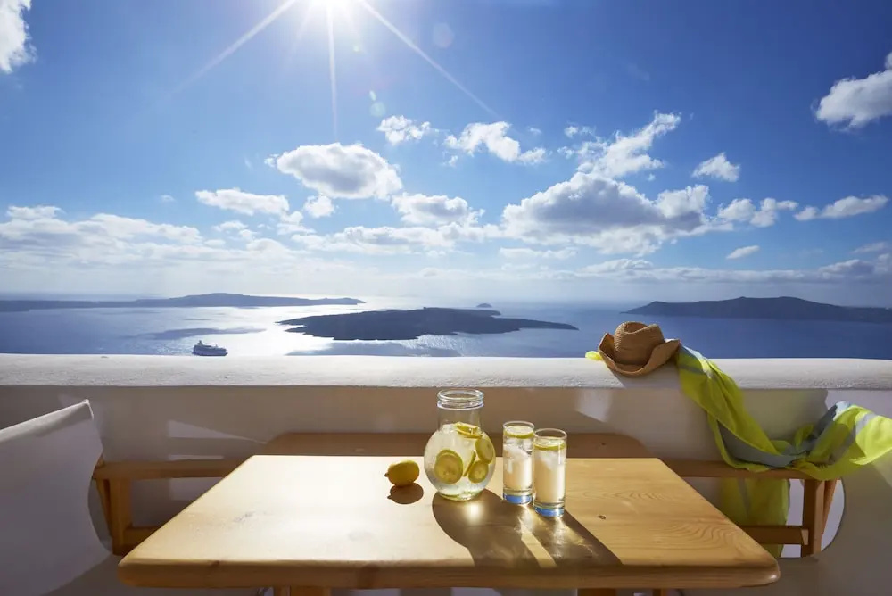 Suite with balcony and with mountain view
