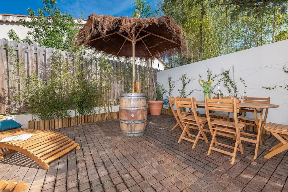 Private Garden La Cabane Bambou, Mandara Beach