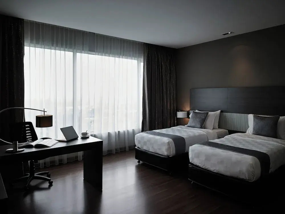 Deluxe Double room with river view (twin beds)