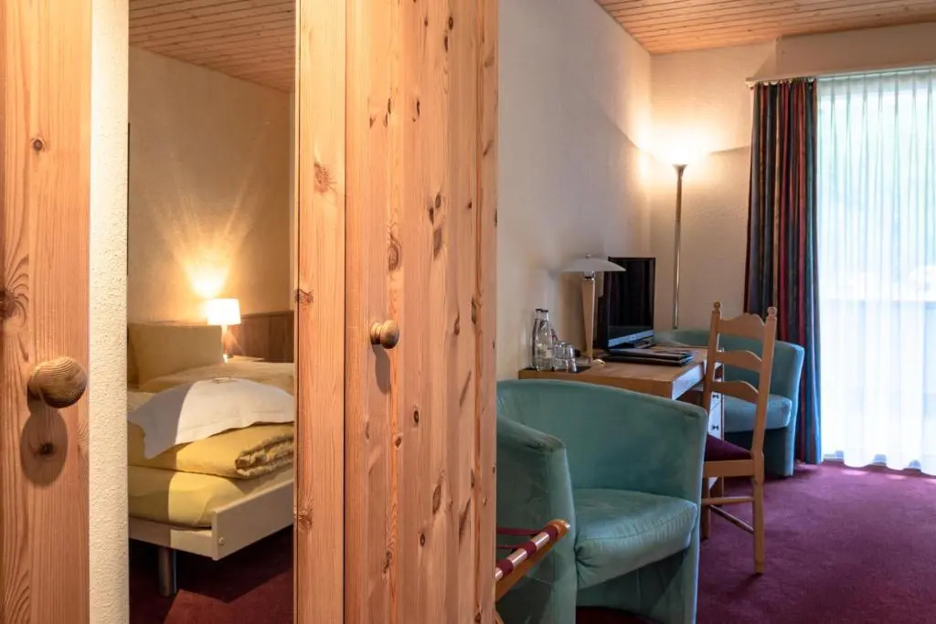 Hotel Ermitage Kandersteg - Chambres