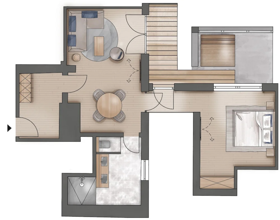 Top Hotel Hochgurgl - Chambres