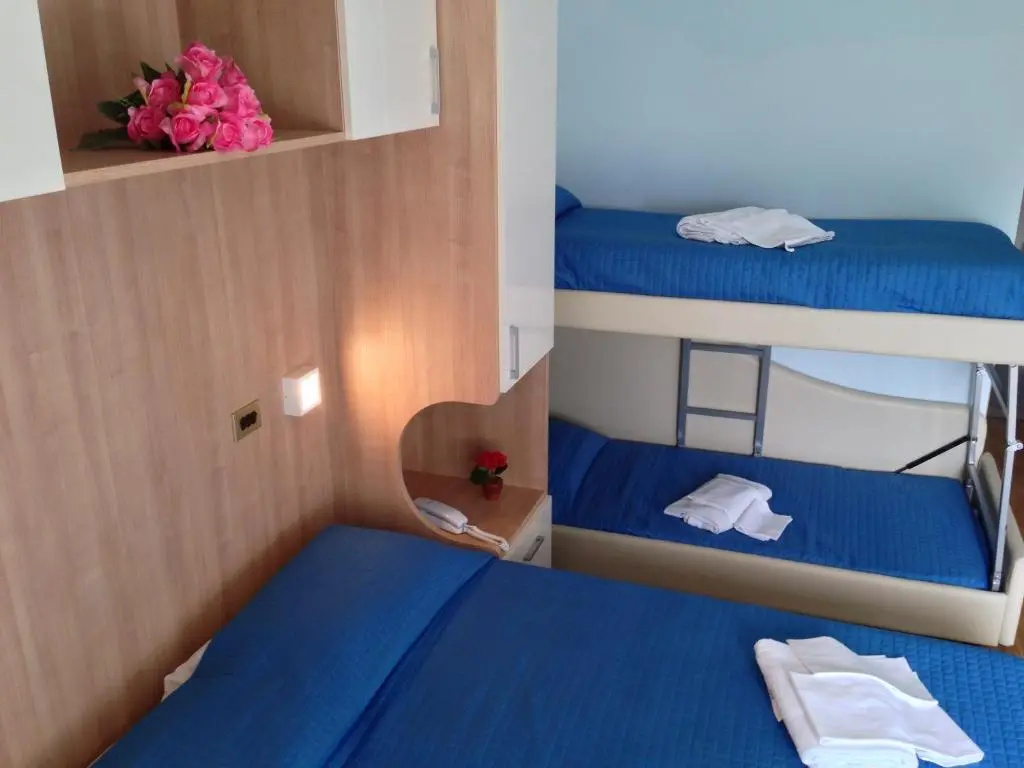 Standard Quadruple room with balcony