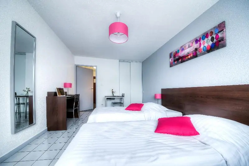 Comfort Aparthotel Besancon La City - Chambres