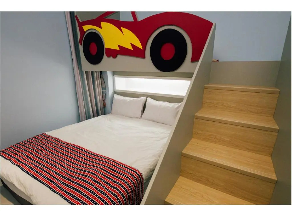 豪華四人房,市景,雙人床