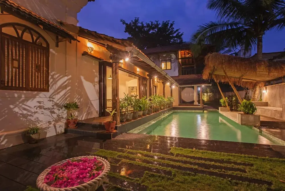 Salt by Hireavilla - 4BR w Heated Pool in Siolim