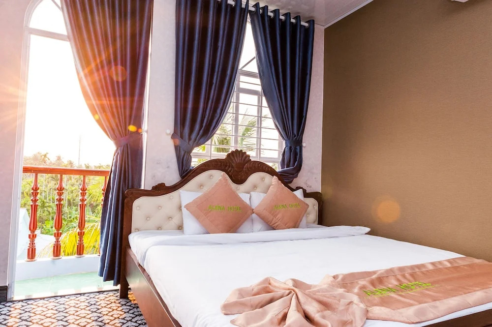 Двухместный семейный номер Standard двуспальная кровать в Mui Ne Alena Bungalow Hotel