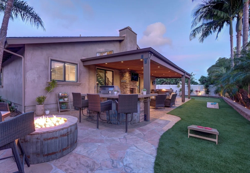 Walk to Lagoon! Luxe Coastal Escape w/ Pool Table