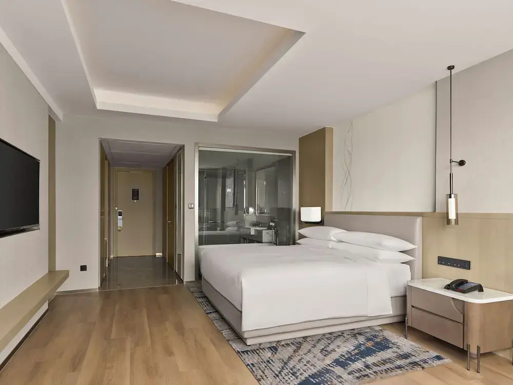 Shanghai Marriott Hotel Yangpu Riverside - Chambres