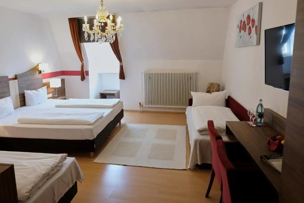 Romantica Hotel Blauer Hecht - Chambres