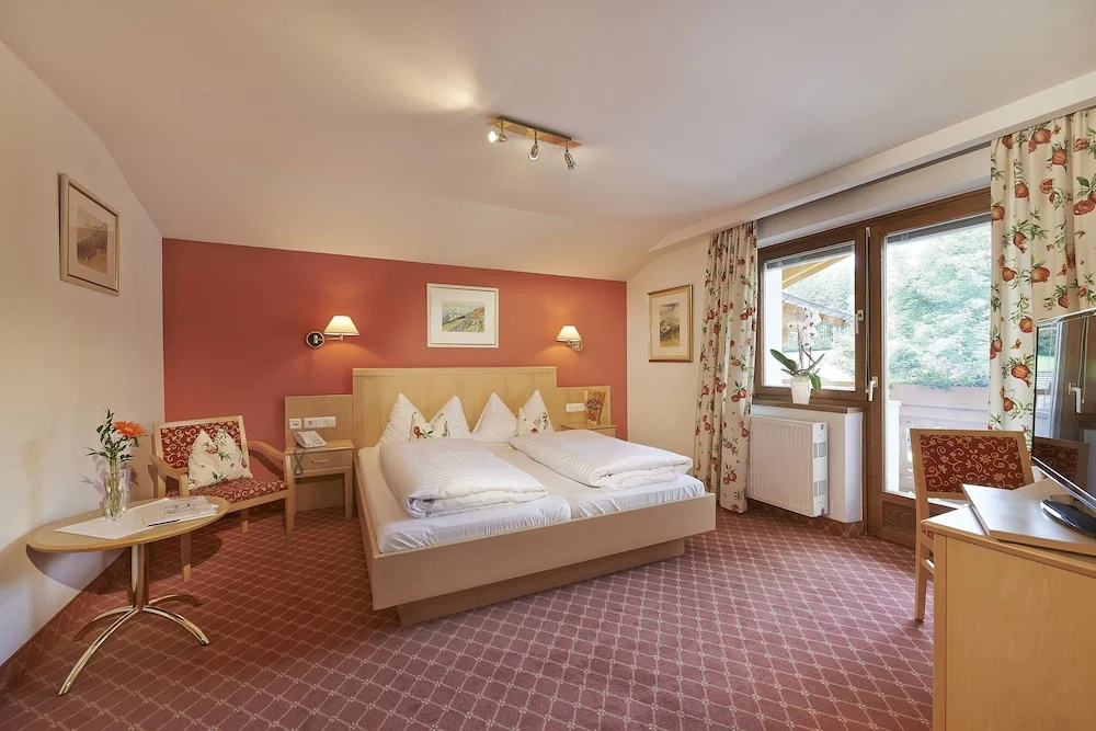 1 Bedroom Standard Double room with balcony and with mountain view (full double bed)