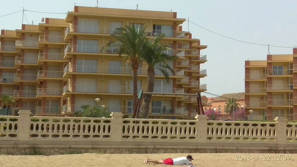 Apartamento primera línea de mar