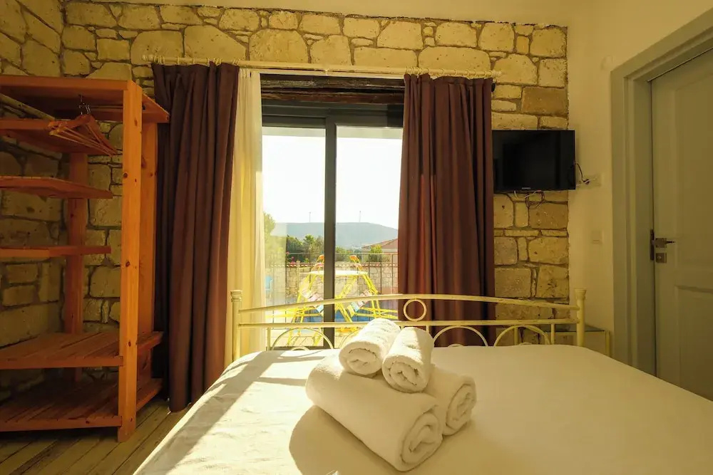 Standard Double room with balcony and with pool view (full double bed)