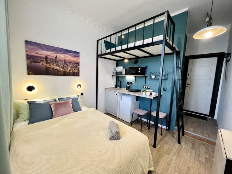 Апартаменты c 1 комнатой в GrafFiti