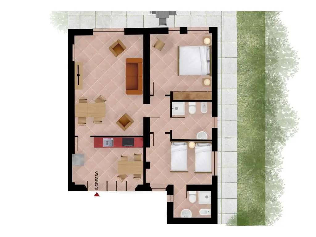 Residenza Corte Casara - Chambres