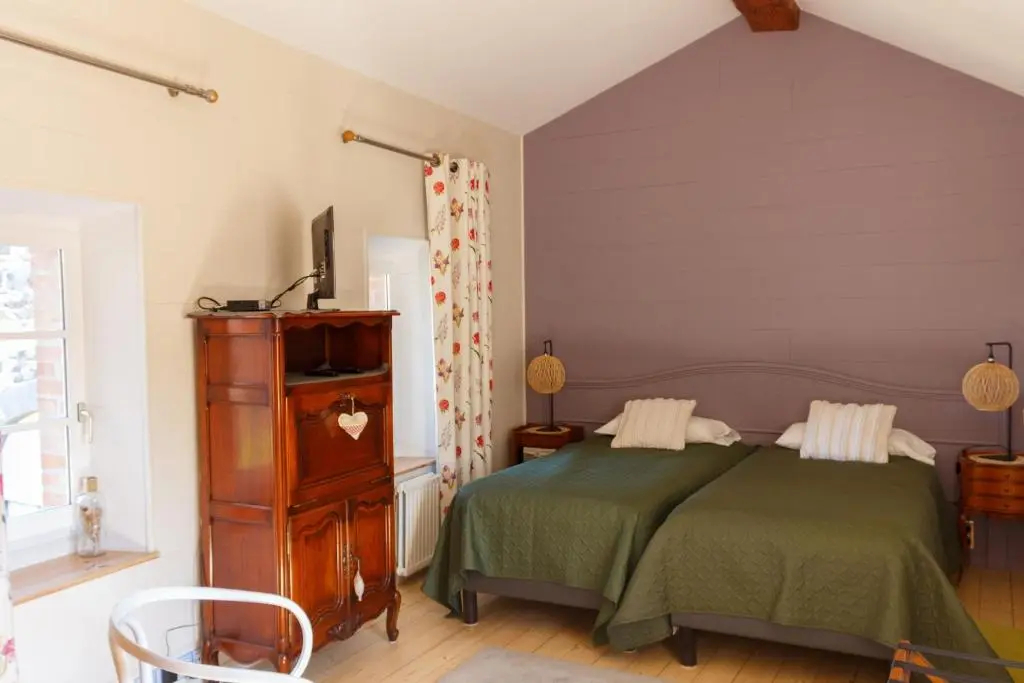 Superior Double room with garden view twin beds