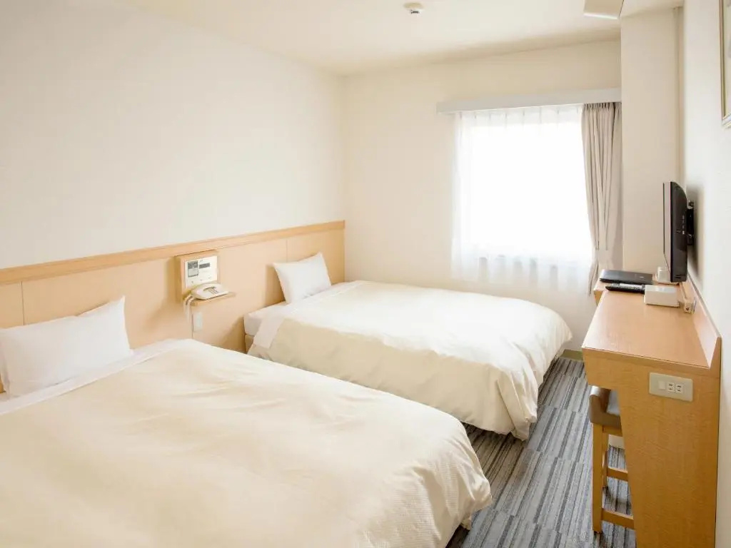 Double room twin beds