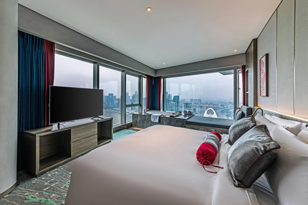 Elegant Hotel Guangzhou Zhujiang New Town Canton Tower in Guangzhou
