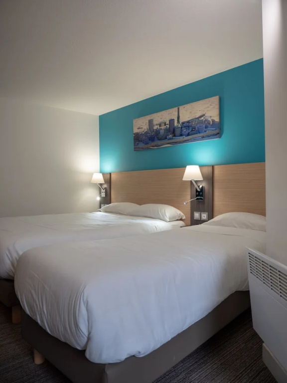 Hotel Restaurant Bleu France - Chambres