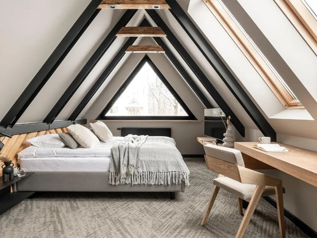 Standard Double room with mountain view (full double bed)