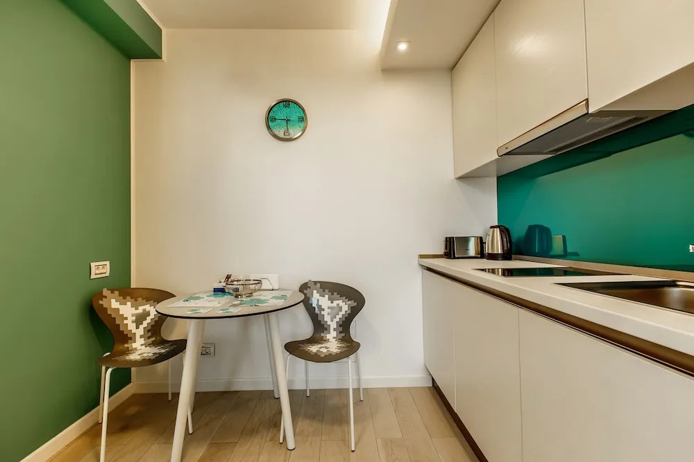 Family Studio with balcony and with city view