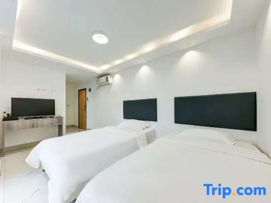 Lizhou Hotel (Gongbei Port Light Rail Station) - Chambres