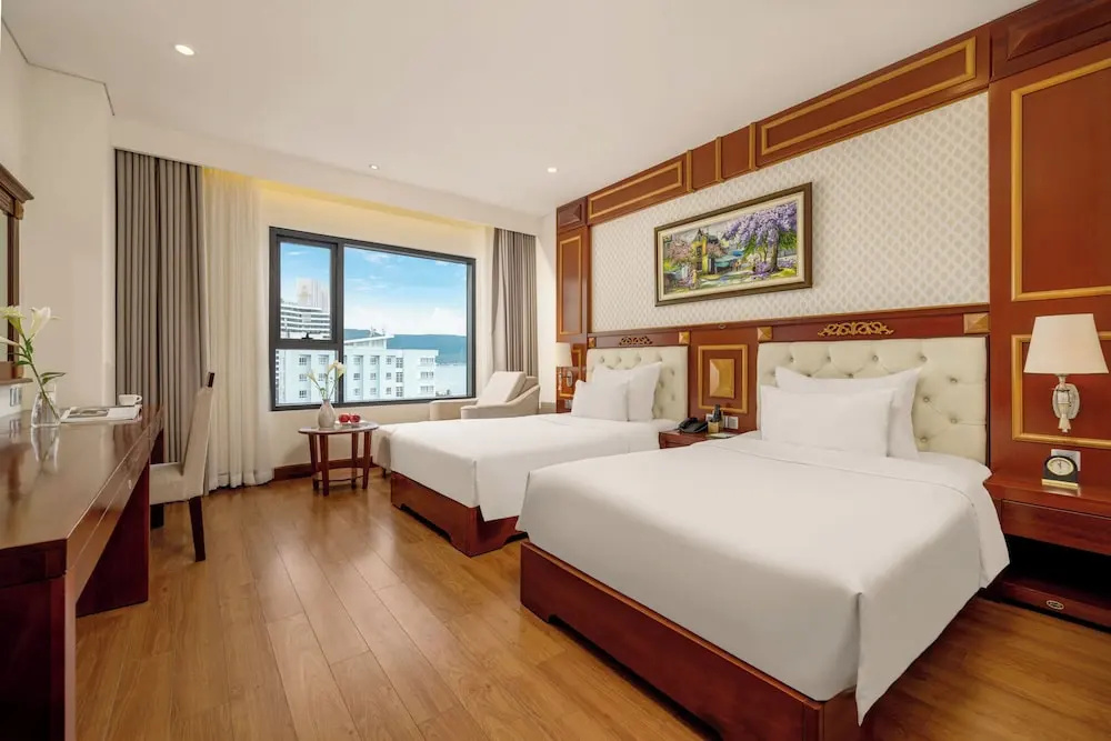 Deluxe Double room with partial ocean view (twin beds)