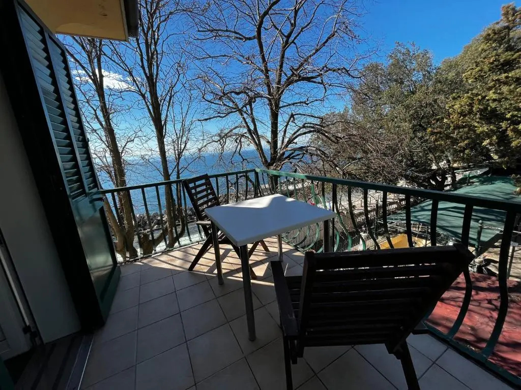 Standard Double room with balcony and with sea view (full double bed)