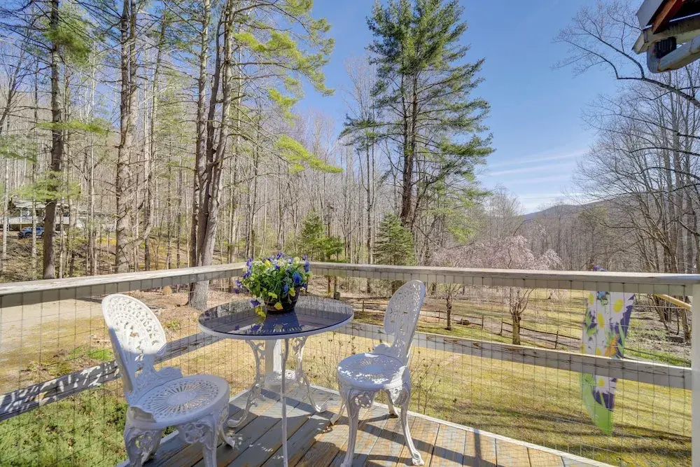 'the Red Loft' Candler Cottage Near Hiking Trails!