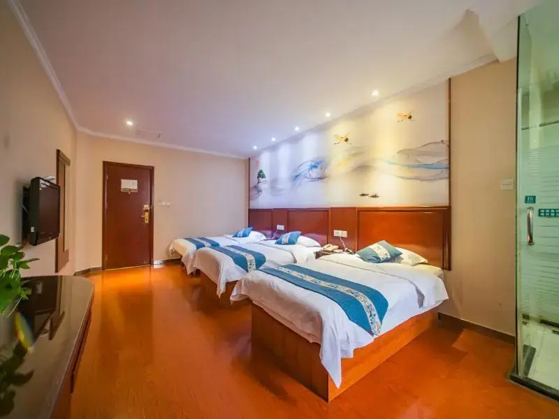 GreenTree Inn Hefei Railway Station Qinggong Mall Express Hotel - Chambres