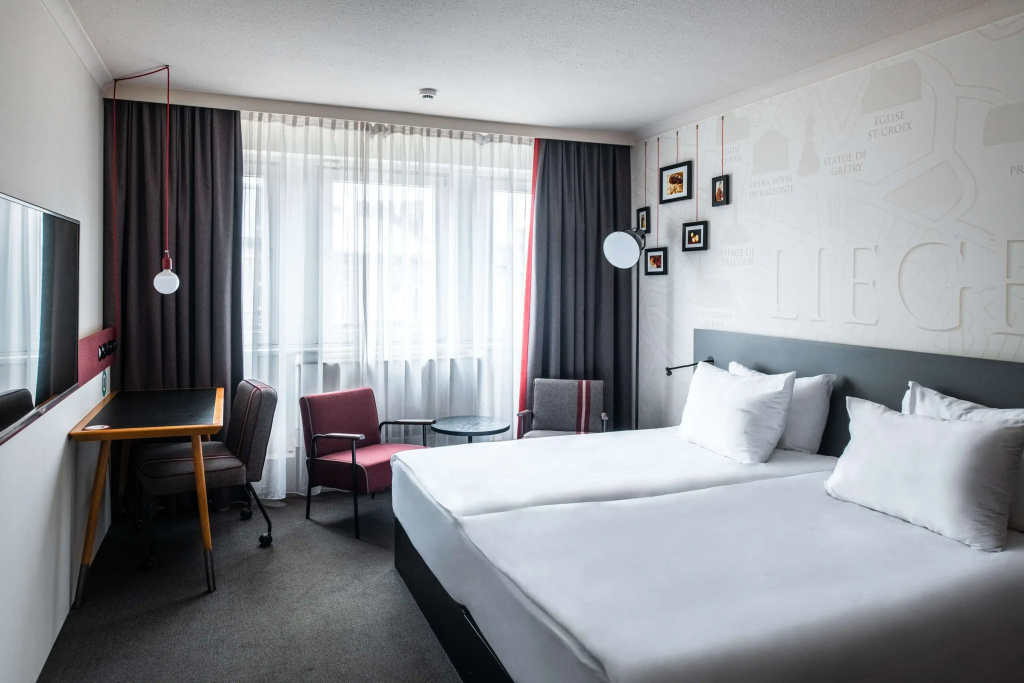 pentahotel Liège - Chambres