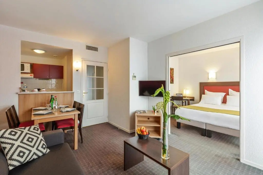 Quality Aparthotel Divonne - Portes de Geneve - Chambres