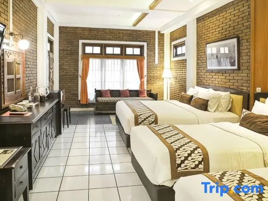 Deluxe Family room with garden view