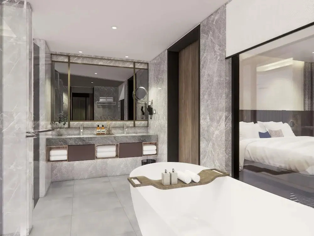 Double Suite with city view (full double bed)