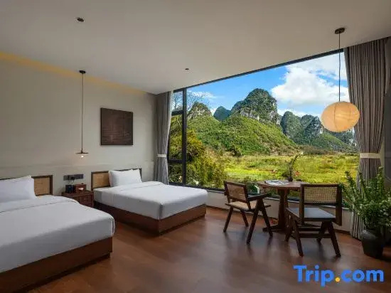Double Cottage with mountain view (twin beds)