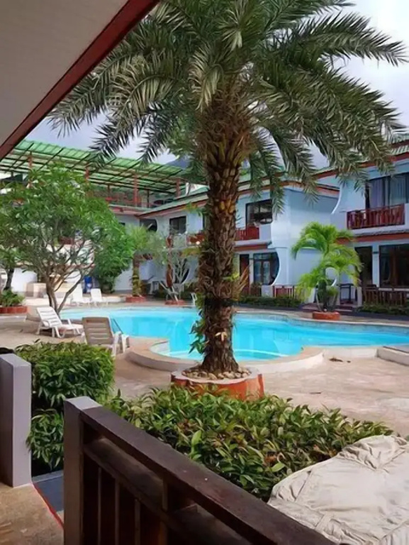 Standard Double room with pool view (full double bed)