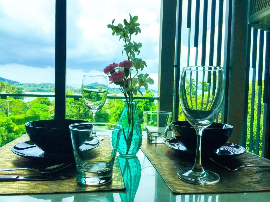 Студия с видом на море в Seaview At Cape Panwa