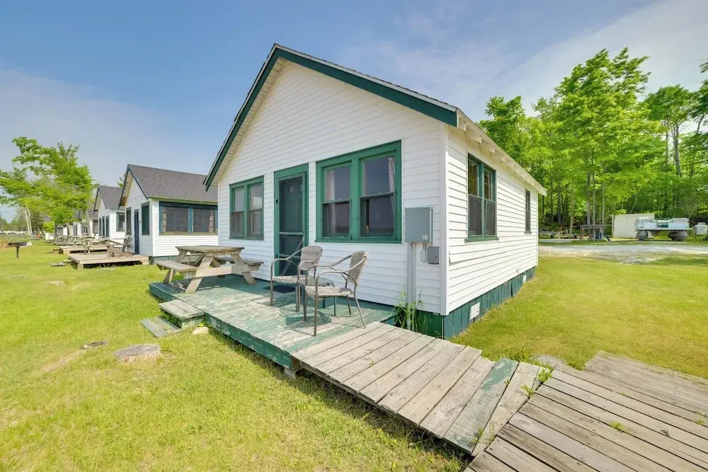 Beach & Dock Access! Upper Peninsula Cabin Retreat