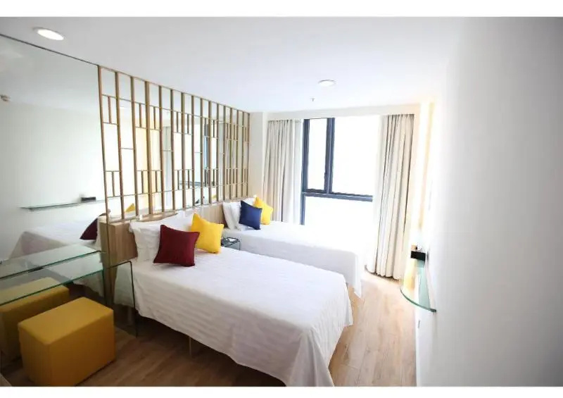 Superior Double room with city view (twin beds)