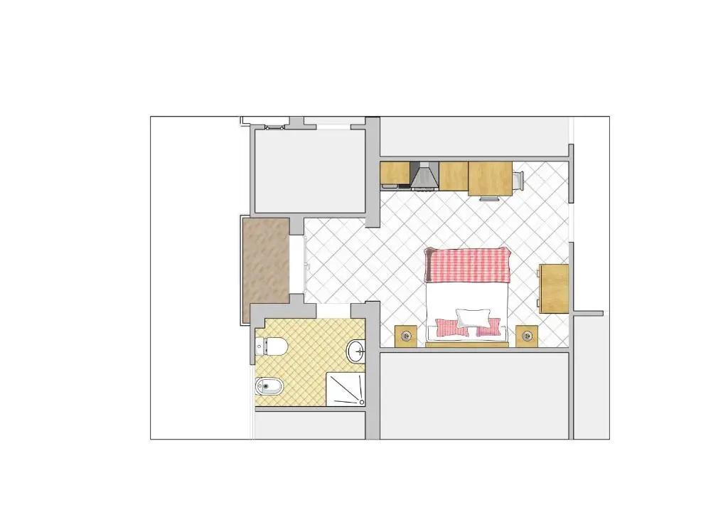 Residence Bluadria - Chambres