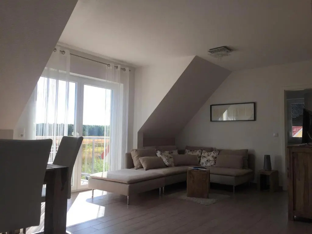 2 Bedrooms Attic Apartment with balcony