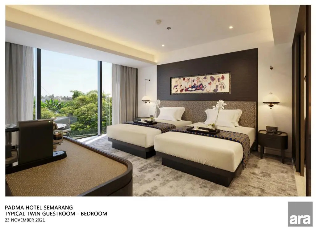 Padma Hotel Semarang Room Type - HOLLYWOOD, DELUXE, KING BED