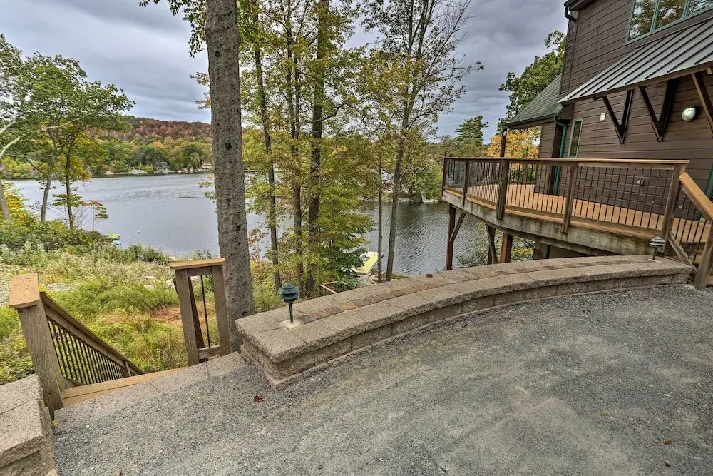 Waterfront Highland Lake Home w/ Deck + Dock