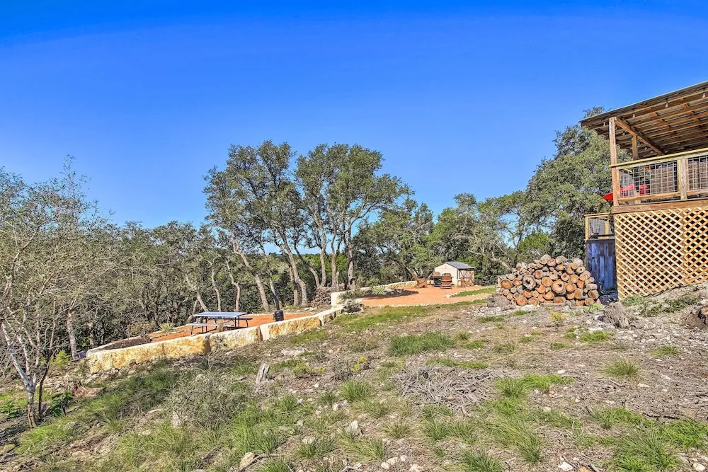 Private Hill Country House w/ Deck on 7 Acres!