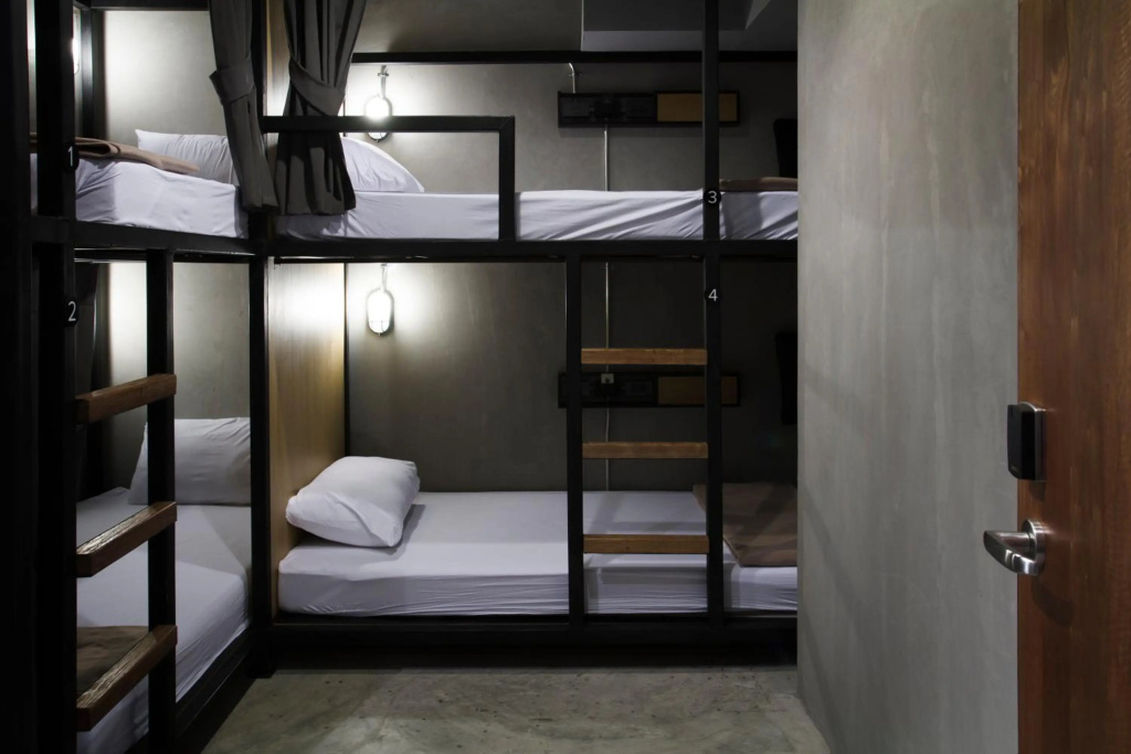 Отель Bed Station Hostel в Бангкоке