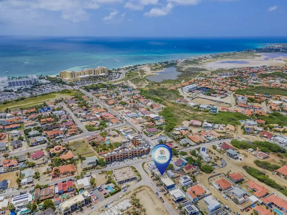 Serene Designer Gem Walk to Beach Strip Pool