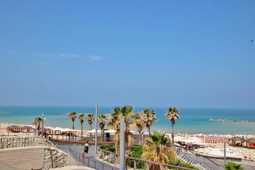 Pool Gym And Beach Front 3 Bedrooms Luxury Tel Aviv Apartment
