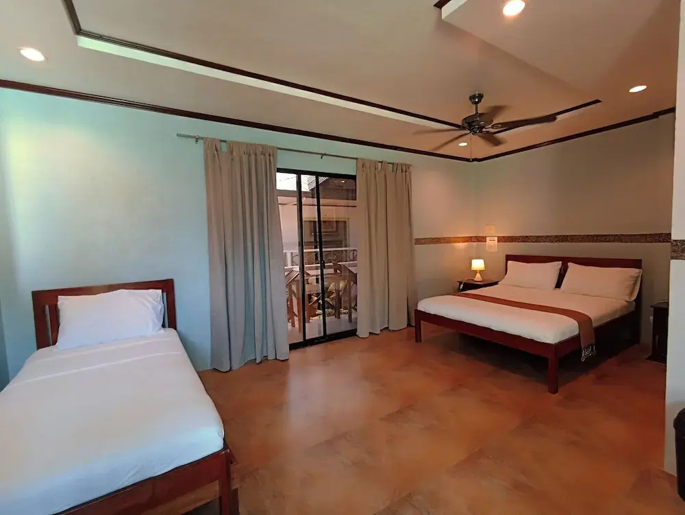 Deluxe Double room with balcony and with mountain view (full double bed)